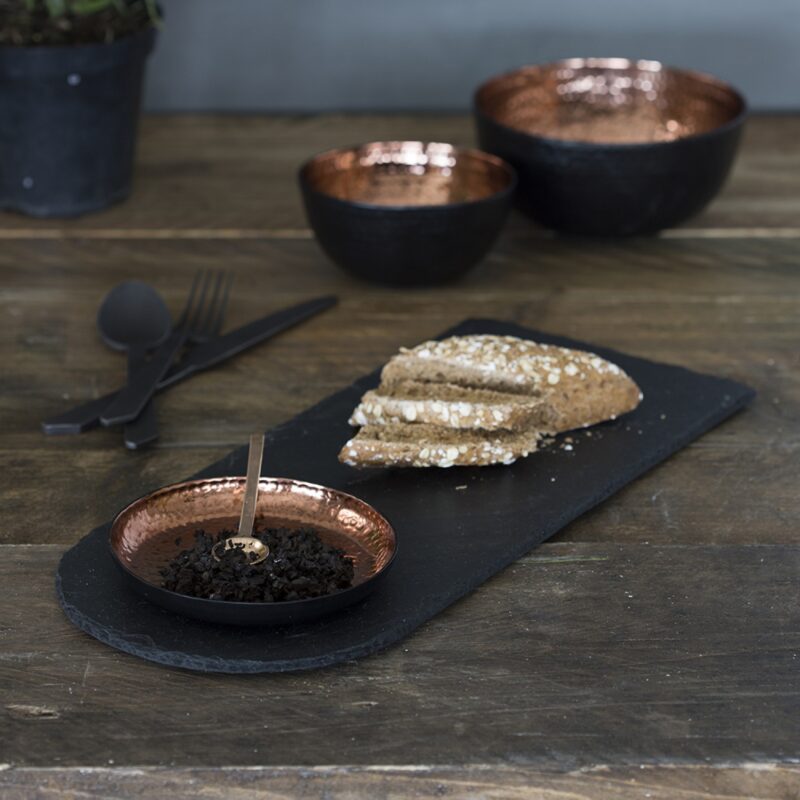 Just Slate Copper and Slate Serving Platter