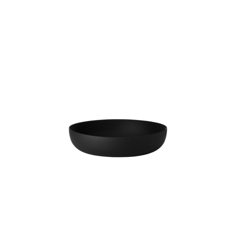 Alessi Small Round Basket (Black)