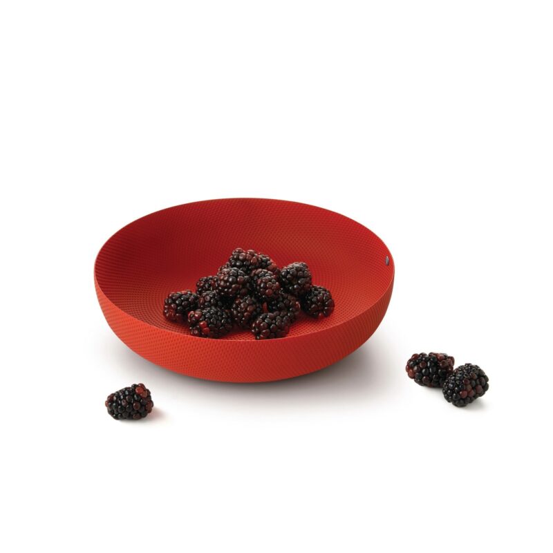 Alessi Small Round Basket (Red)