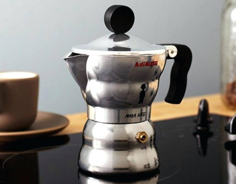 Alessi "Moka" Espresso Coffee Maker by Alessandro Mendini