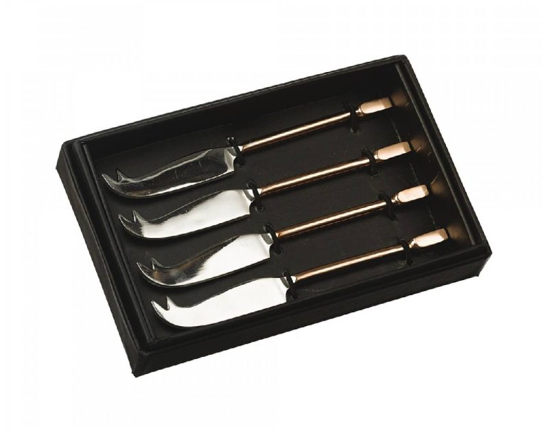 Just Slate Mini Copper Cheese Knives (4 pieces)