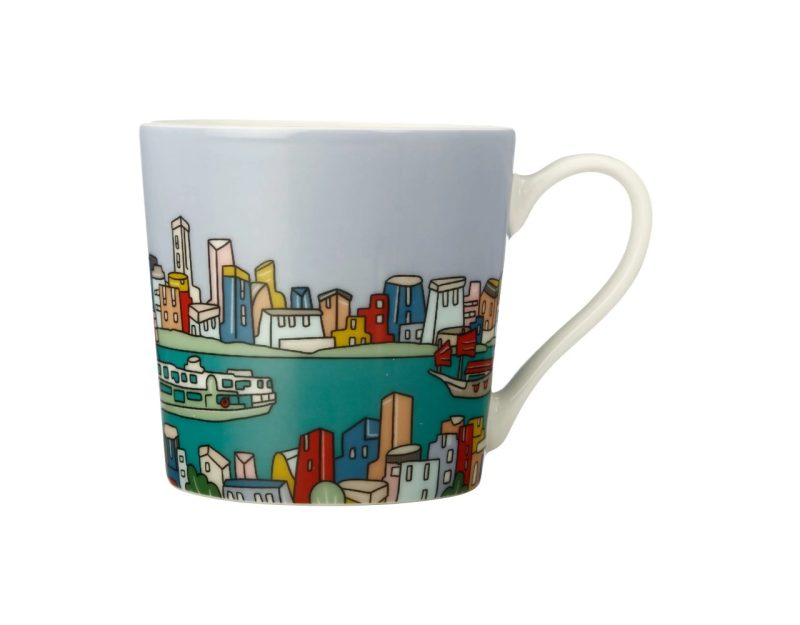 Maxwell & Williams Megan McKean Cities Mug 430ML Hong Kong Gift Boxed