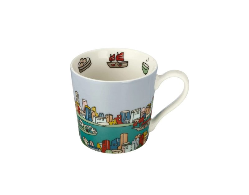 Maxwell & Williams Megan McKean Cities Mug 430ML Hong Kong Gift Boxed