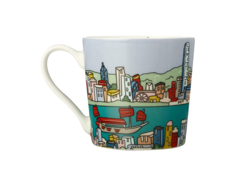 Maxwell & Williams Megan McKean Cities Mug 430ML Hong Kong Gift Boxed