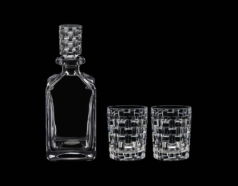 Nachtmann Bossa Nova Whisky (With Engraving on Decanter) (Set of 3)