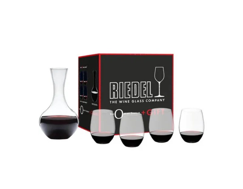 Riedel O Tumbler Cabernet/Merlot + Syrah Decanter (Set of 5)