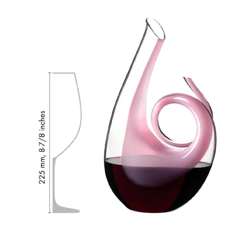 Riedel Decanter Curly Pink Magnum