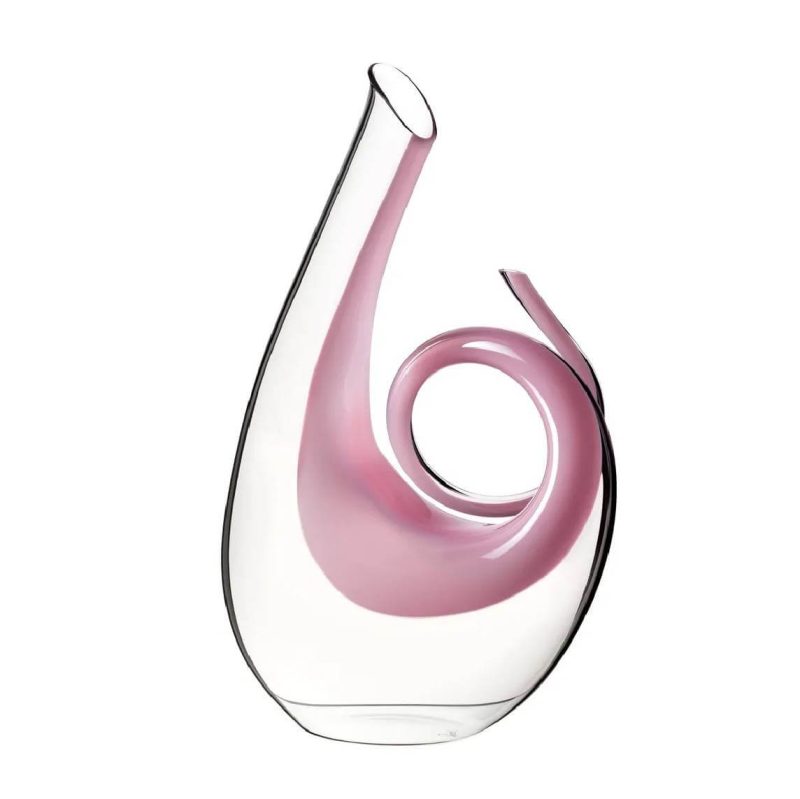 Riedel Decanter Curly Pink Magnum