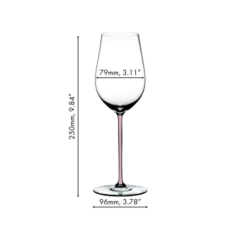 Riedel Fatto A Mano Riesling/ Zinfandel Pink