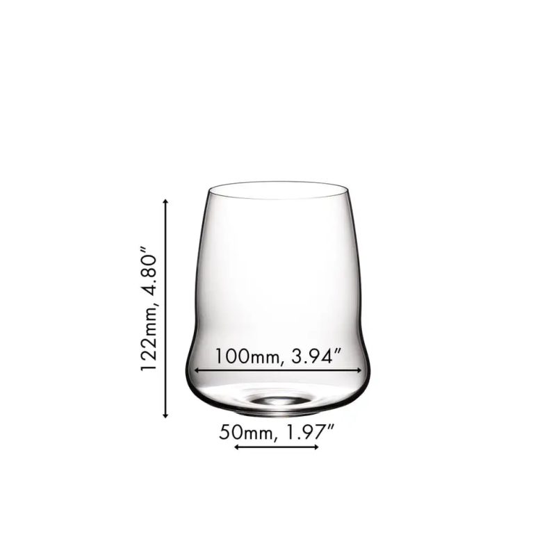 Riedel SL Stemless Wings Cabernet Sauvignon (Pair)