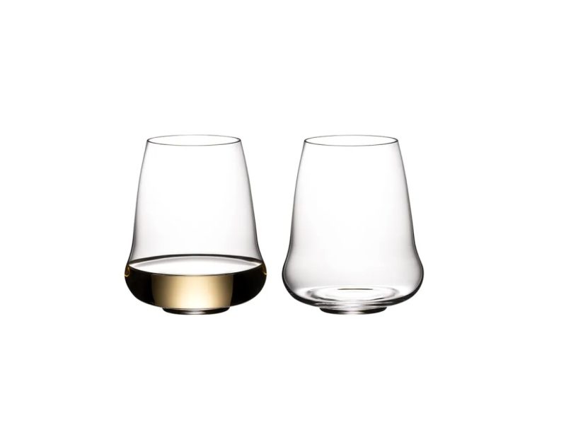 Riedel SL Stemless Wings Riesling/ Sauvignon Blanc/ Champagne (Pair)