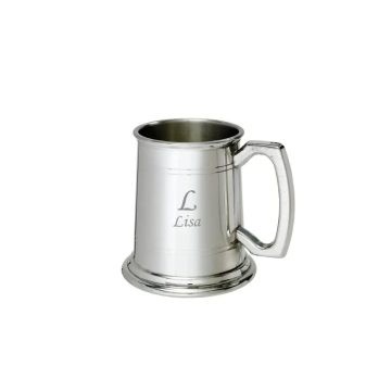 Wentworth 1/2 Pint Double Lines Tankard (with engraving)