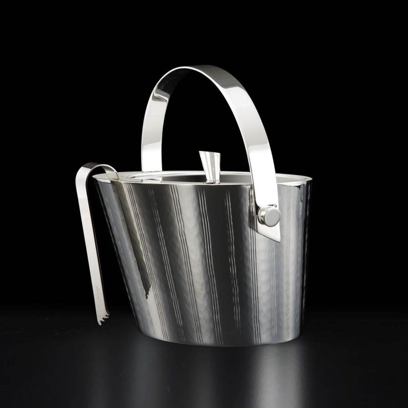 Zanetto 'Vie' Thermic Ice-Bucket Silver Plated