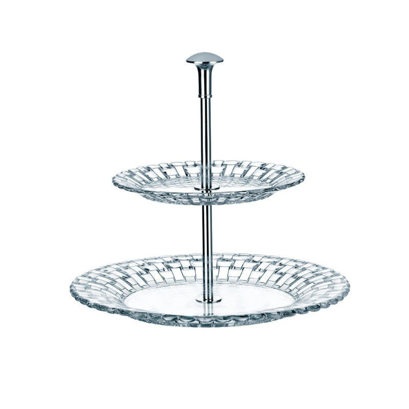 Nachtmann Bossa Nova Two-Tier Tray/ Cake Stand Small