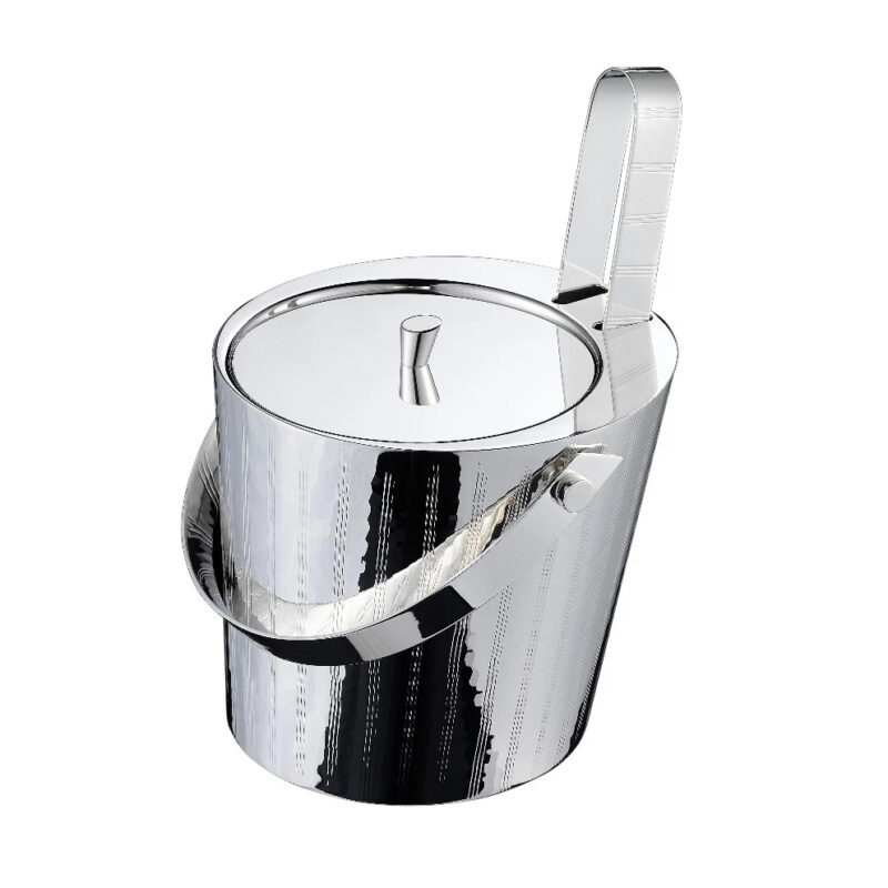 Zanetto 'Vie' Thermic Ice-Bucket Silver Plated