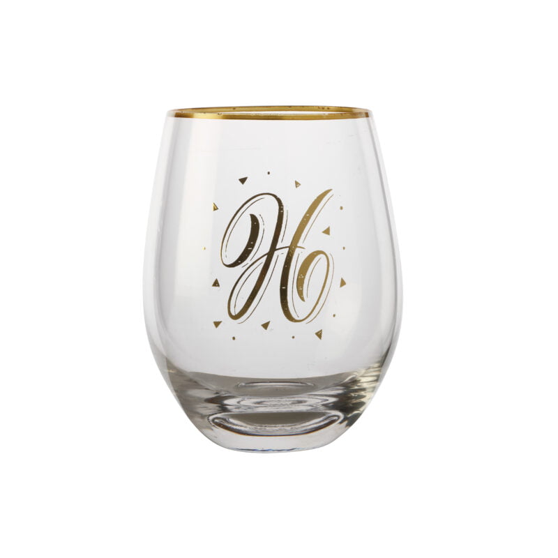 Maxwell & Williams The Letterettes Stemless Glass 500ML I❤︎HK Bundle Set of 4