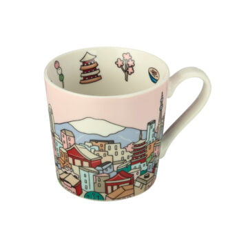 Maxwell & Williams Megan McKean Cities Mug 430ML Tokyo Gift Boxed