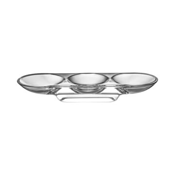 Nude Silhouette Compartment Tray Clear