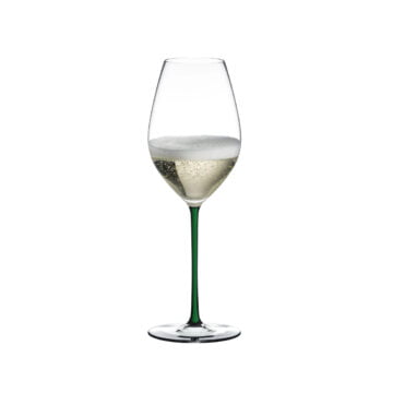 Riedel Fatto A Mano Champagne Wine Glass Green