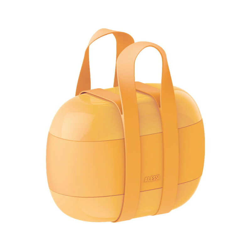 Alessi Food A Porter Lunch Box (Yellow)