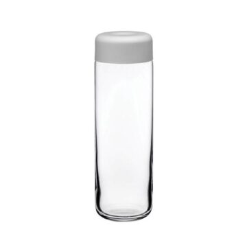 Nude Finesse Jug with Cover Clear with Grey Cover