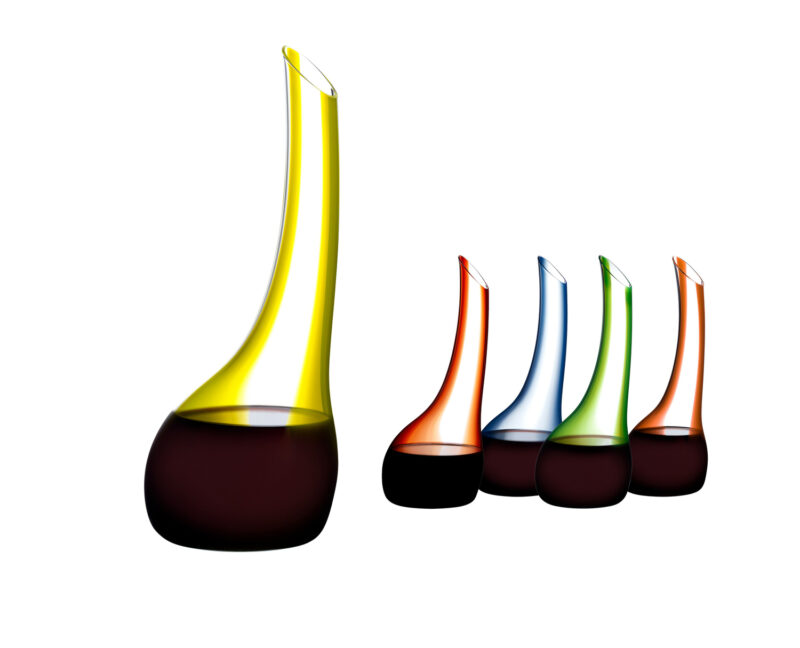 Riedel Cornetto Confetti Decanter Yellow