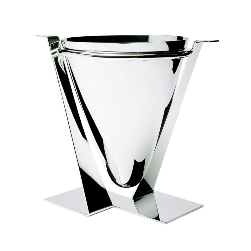 Zanetto 'Evoluzione' Champagne Bucket Silver Plated