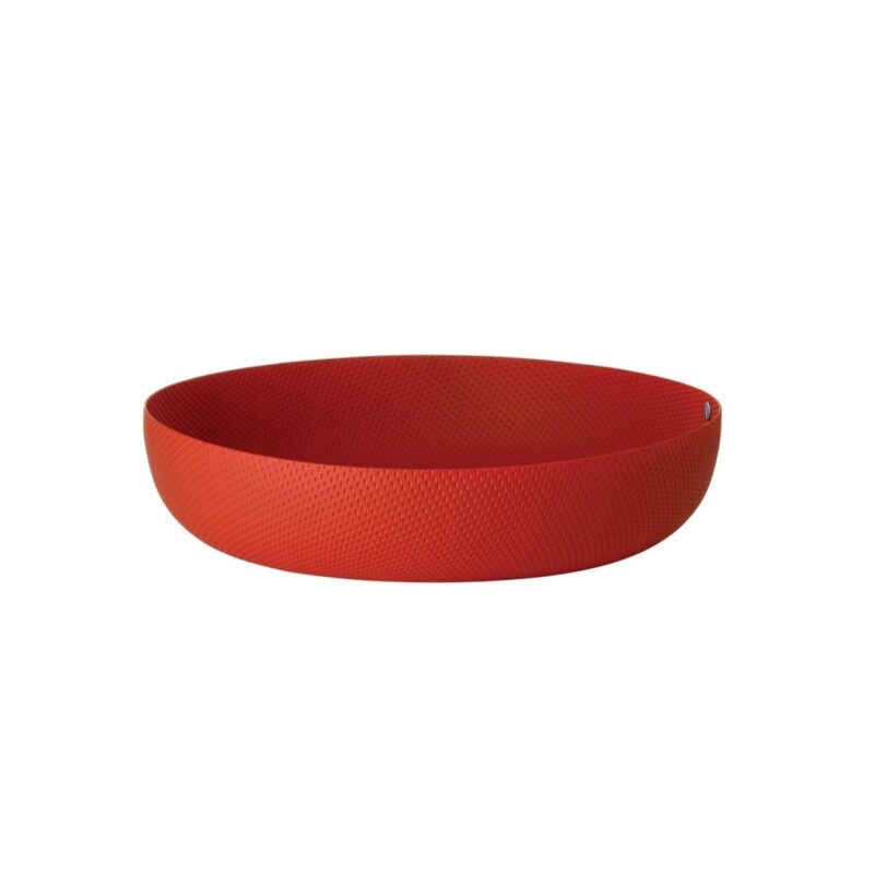 Alessi Small Round Basket (Red)