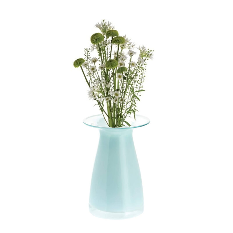 Dartington Juno Mint Green Medium Vase 20.5cm