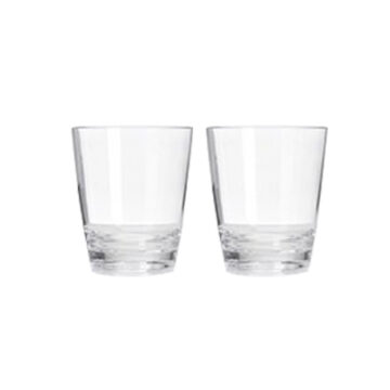 Flamefield Polycarbonate Short Tumbler Set of 2