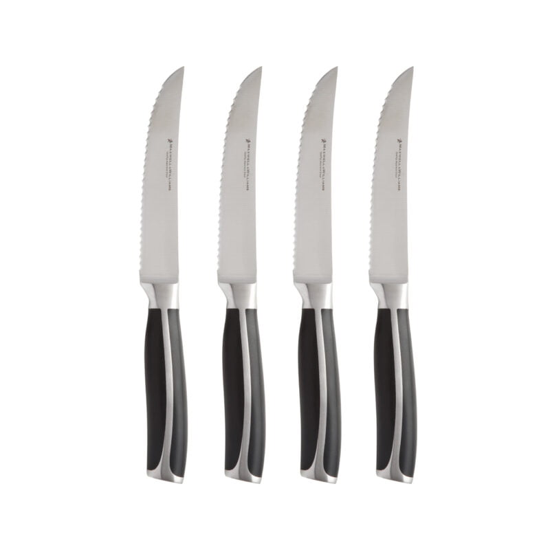 Maxwell & Williams Stanton Steak Knife Set 4pc Black Gift Boxed