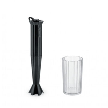 Alessi Plissé Hand Blender Black