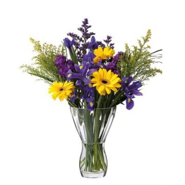 Dartington Florabundance Bouquet Classic Vase 24.5cm