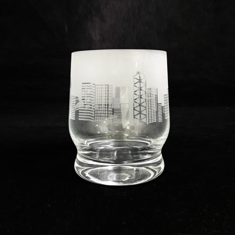 Dartington Aspect Tumbler Hong Kong Skyline (Single)