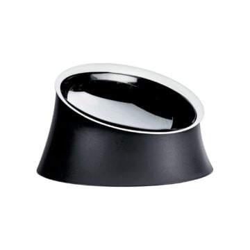 Alessi "Wowl" Dog Bowl Black