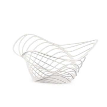 Alessi "Trinity" Citrus Basket - 12cm (White)