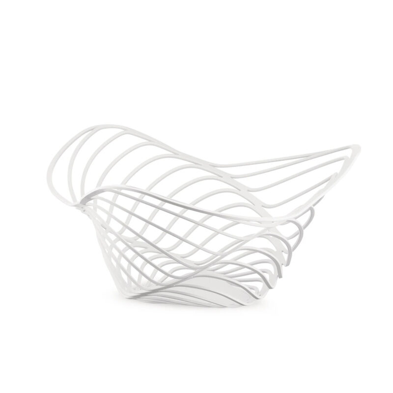 Alessi "Trinity" Citrus Basket - 16cm (White)