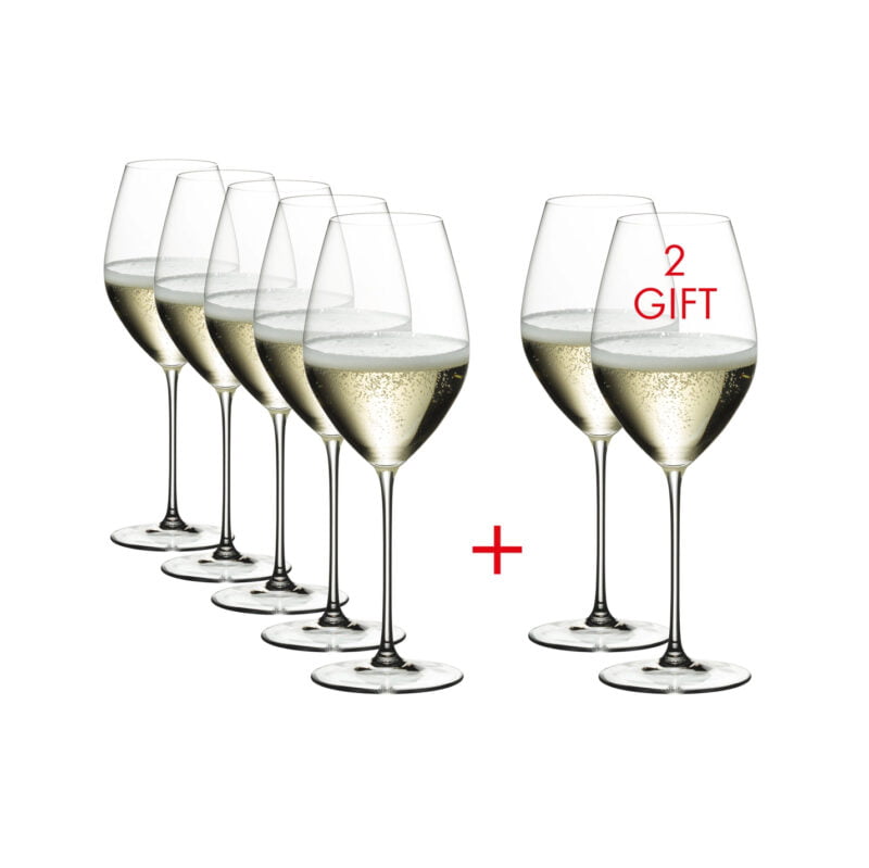 Riedel Veritas Champagne Glass (Buy 6 Get 8)