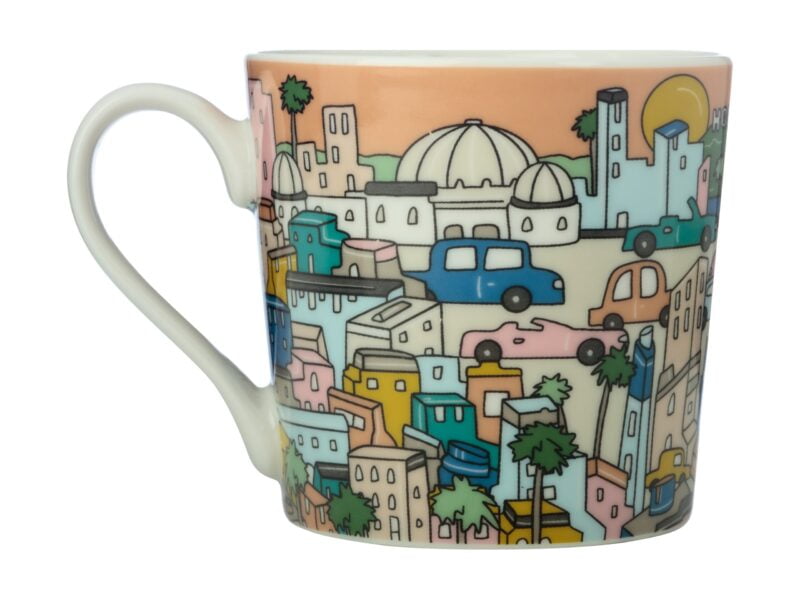 Maxwell & Williams Megan McKean Cities Mug 430ML Los Angeles Gift Boxed