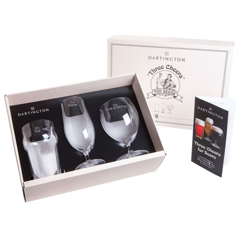 Dartington Three Cheers (3 Pack) Boxed Set