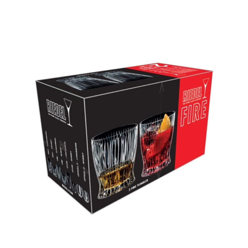 Riedel Fire Whisky Tumbler (Pair)