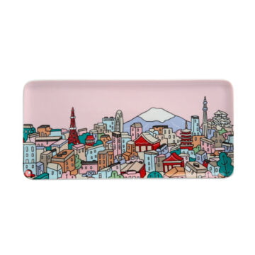 Maxwell & Williams Megan McKean Cities Rectangle Plate 25x12cm Tokyo