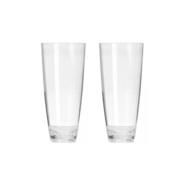 Flamefield Polycarbonate Tall Tumbler Set of 2