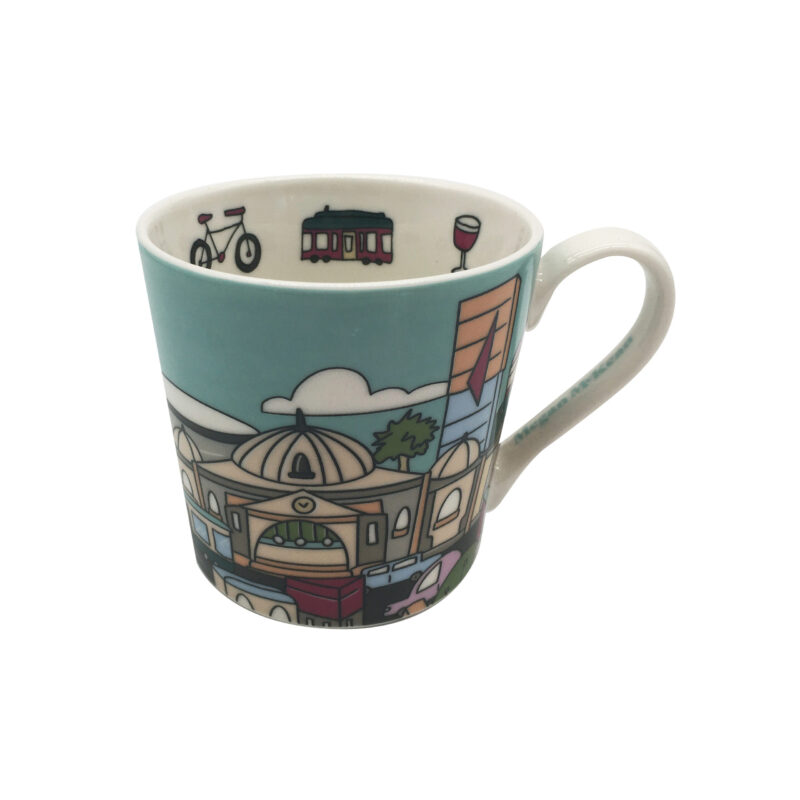 Maxwell & Williams Megan McKean Cities Mug 430ML Melbourne Gift Boxed