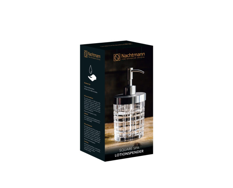 Nachtmann Square Spa Dispenser (16.5cm)