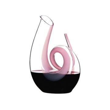 Riedel Curly Pink Decanter