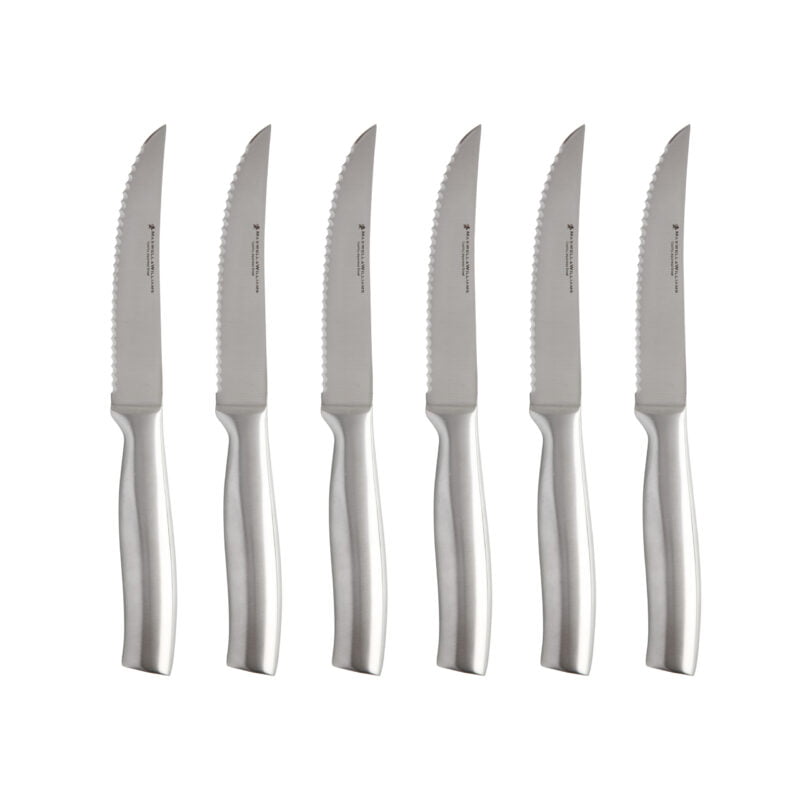 Maxwell & Williams Stanton Steak Knife Set 6pc Stainless Steel Gift Boxed