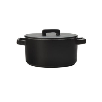 Maxwell & Williams Epicurious Round Casserole 2.6L (Black)