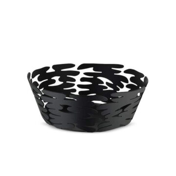 Alessi "Barket" Small Black Basket