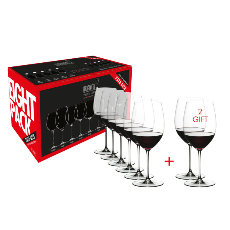 Riedel Veritas Cabernet/Merlot (Buy 6 Get 8)